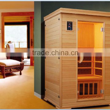 2 person Computer control Function Tourmaline Infrared Sauna