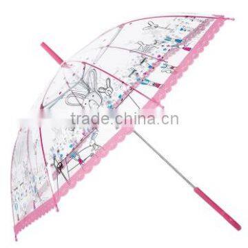 Automatic Chinese Transparent Umbrella photo-2