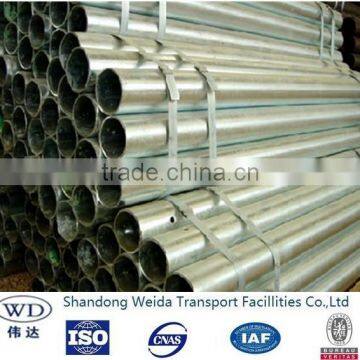 Hot dip Galvanized Steel Pipe Post for Highway Guardrails