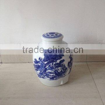 New design ceramic storage jar for kitchen