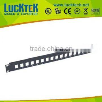 19inch 1U UTP Blank 16 ports rack patch panel