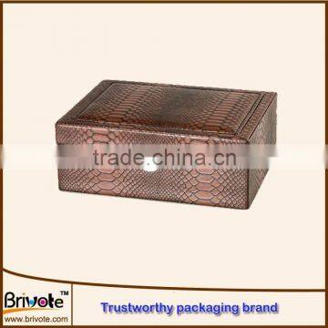 black leather boxes/vintage wooden leather box/leather gift packing box