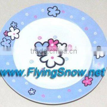 Melamine Plate,6" Plastic Plate,Melamine Dinner Plate