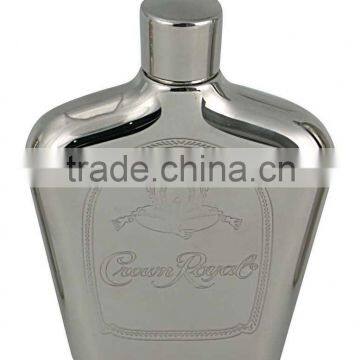 Stainless steel Irregular Shape Hip Flask