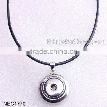 Fashion Jewelery  China New Products Popular Hidden Snap Button Necklaces