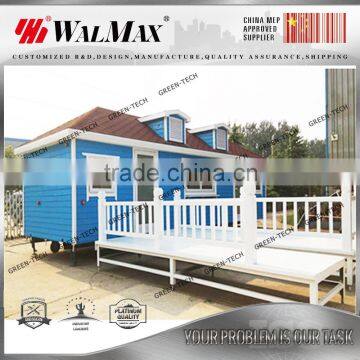 CH-BL007 cheap prefabricated container house with wheels