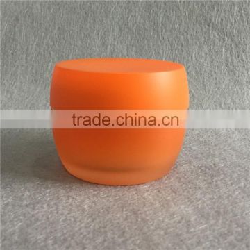 Frosted cosmetic plastic jar 15/30/50ml