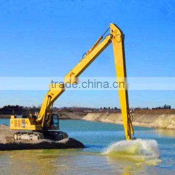 LONG REACH OF THE EXCAVATOR