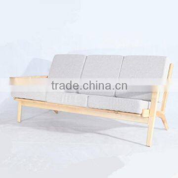 Solid Hotel furniture Hans J Wegner Plank Sofa 3 seater