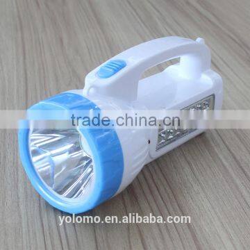 YOLOMO 4w rechargeable led torch with 14SMD on side