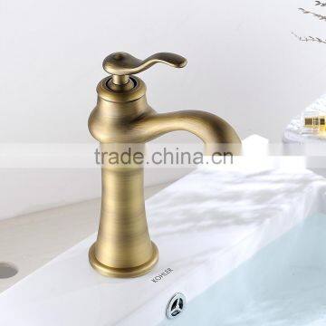 Hot Selling Bathroom Antique Bronze Basin Faucet photo-2