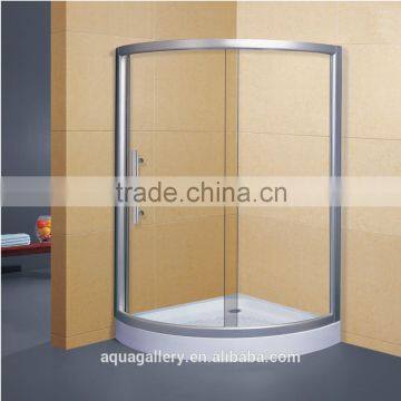 Arc-shaped Screen Aluminium Alloy System Model Shower Room