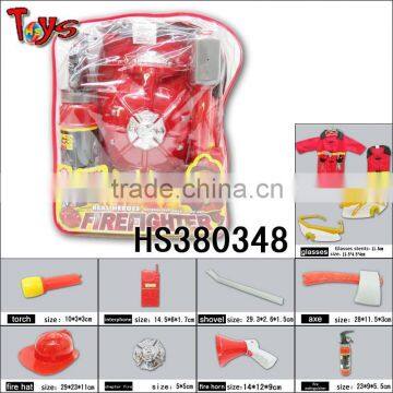 customization fashionable fire toy firefighter costume