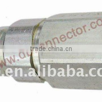 Aluminium F male connector