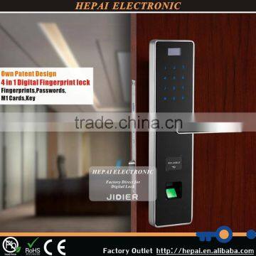 2015 Convenient Durable Stainless Steel Fingerprint Door Lock System