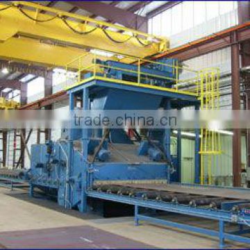 Roller Steel Plate Shot Blasting Machine/Section Bar Cleaning Machine