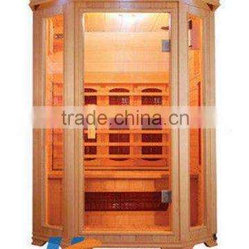 2 person use hemlock sauna room infra red heater