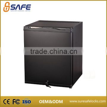 Hot sale hotel absorption single door refrigerator with shelf inside