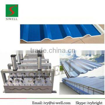 PVC hollow roof sheet co-extrusion die