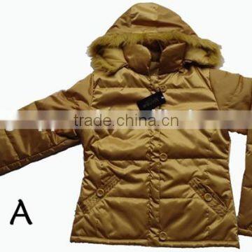 Men Satin 100%Polyester Padded Jacket