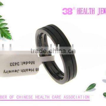 Lucky stone rings/ black stone ring /jewelry wholesale china