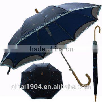 Wooden Double Layer Umbrella