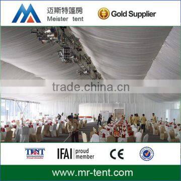 China cheap wedding party tent with roof curtains