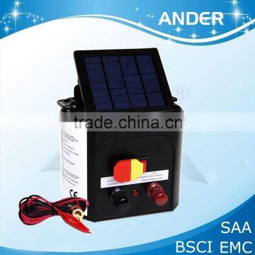 New solar powered farm electric fence energizer 8km with CE (Accept OEM service)