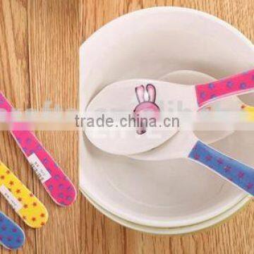 Children plastic mini spoon