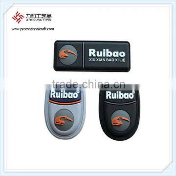 China Wholesale Eco-Friendly Embossed Rubber Label Logo