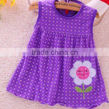 Baby Girls Lovely Summer Sleeveless Dress photo-5