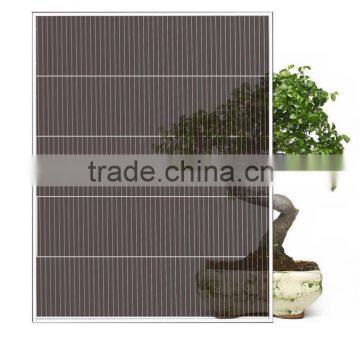 75W 85W A-Si Thin Film Double Glass Solar Module/transparent Solar Panel photo-3