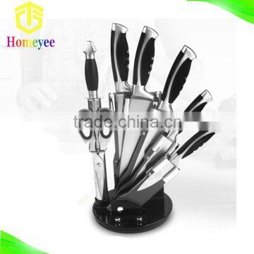 8pcs swiss kitchen knife with color box