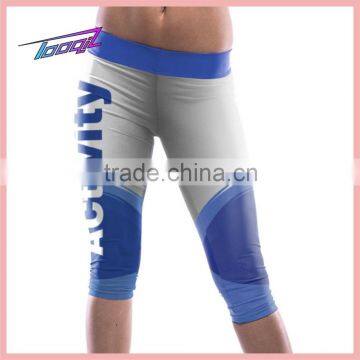 OEM Full Length Sublimation Compression capris Women