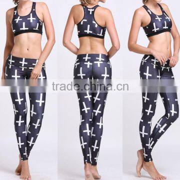 Tooqiz Wholesale Women Gym Fitness Yoga pants Sports bra