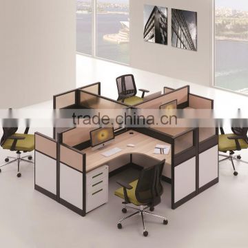 Hot sale 4 seats workstation desk