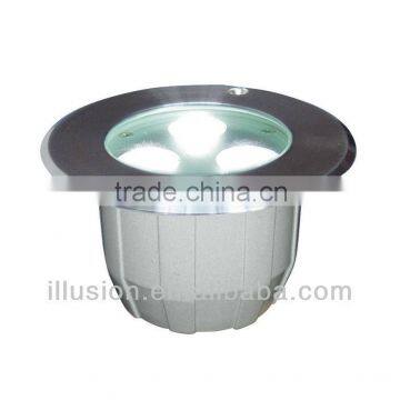 delicate led ground light 3*3W RGB(3 in 1)
