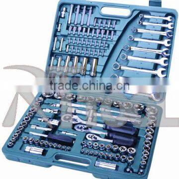 2015 NEW ITEM 138pcs Antique Combination Dr.1/4&3/8&1/2 Socket Wrench Tool Kit Housedhold Tool Kit