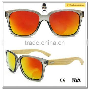 High Quality Custom Logo Wooden Bamboo Sunglasses,polarized Wood Bamboo Sunglasses