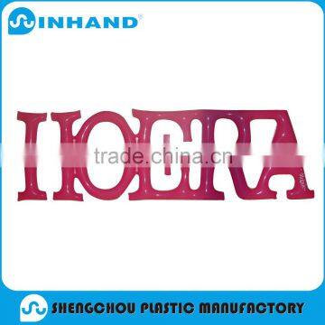 Customized Advertising Giant Inflatable Letters ,inflatable hoera letters