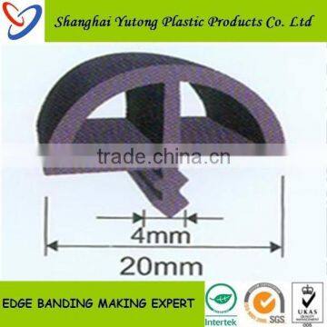 plastic desk corner extrusion profile