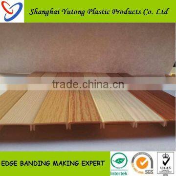 16mm U shape/T Shape pvc edge banding for table