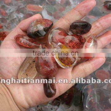 All kinds of Natural Topaz Hair Quartz Crystal Necklace Pendant / Crystal Wedding Gift / Natural Energy of Crystal Jewelry