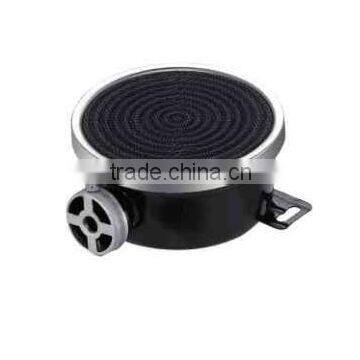 110-200mm customized diameter ring shape smokeless black enamelled infrared ceramic gas burner for bakery oven