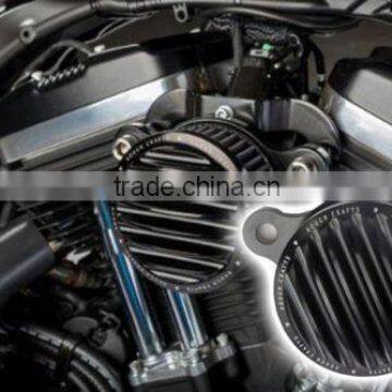 Cafe Racer Black Air Cleaner filter Intake Filter for 2004-2014 Harley Sportster XL 883 1200