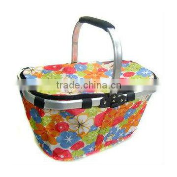 fashion house wife foldable shopping basket