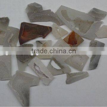 customized agate druzy/drusy coated cabochons