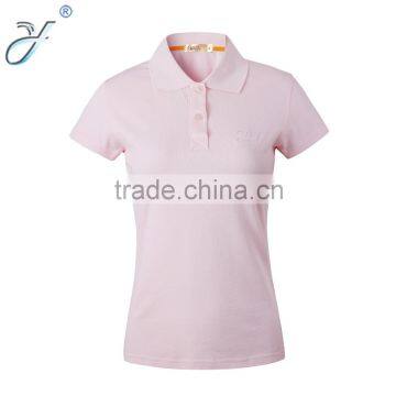 High Quality Embroidery Dry Fit Women's Polo Shirt Polo Uniform