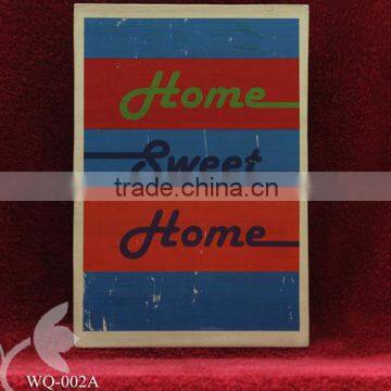 Wooden Vintage Style Sign - Wall Decoration WQ-002