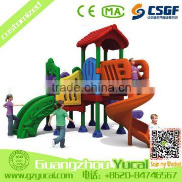 latest design used playground outdoor gym equipment slides for sale